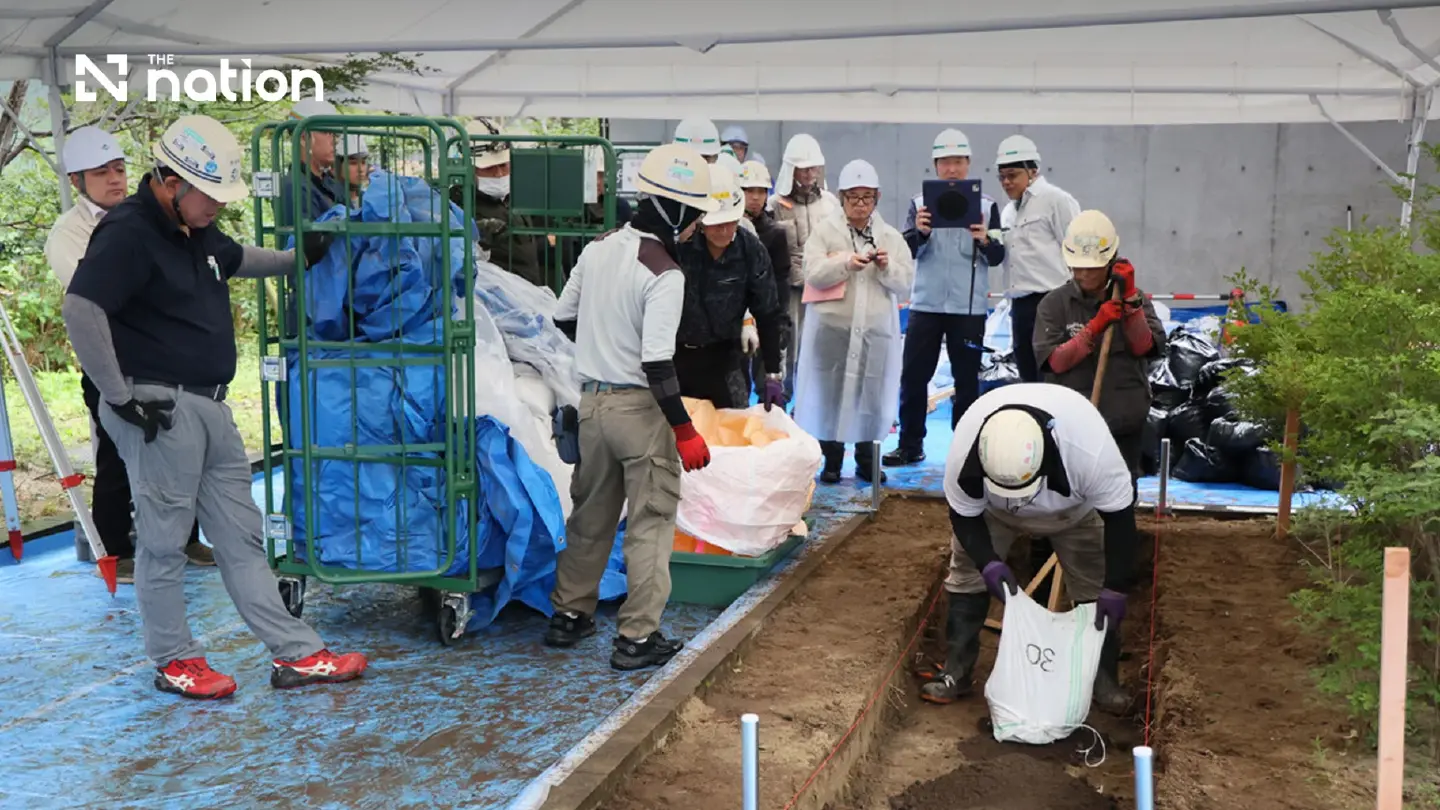Reuse of soil from Fukushima decontamination begins in Sendai