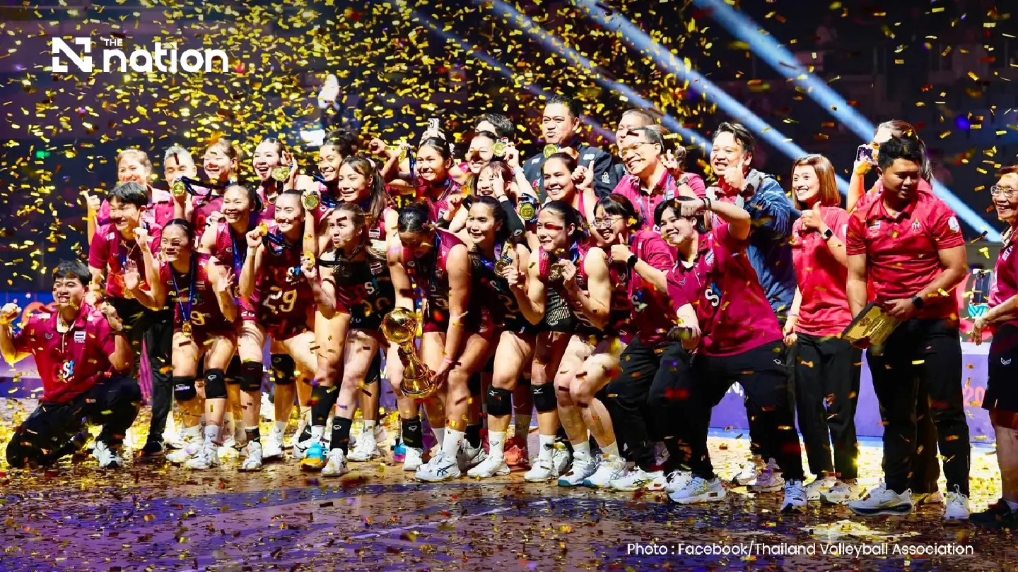 THB14.76m reward in line for Thai volleyball team after securing Olympic berth THB14.76m reward in line for Thai volleyball team after securing Olympic berth