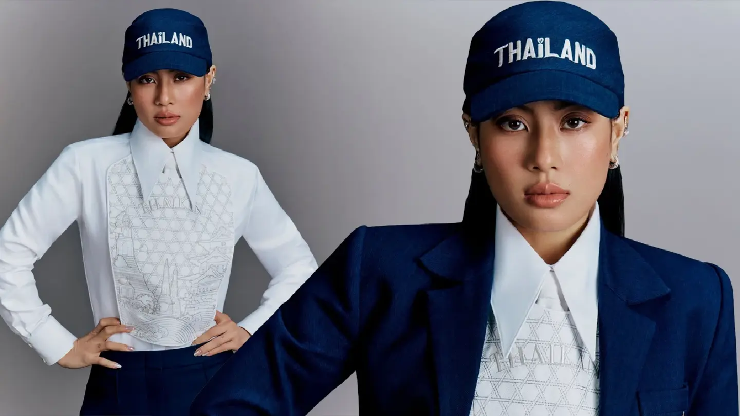 Thai Asian Games uniforms blend indigo craft with modern design Thai Asian Games uniforms blend indigo craft with modern design