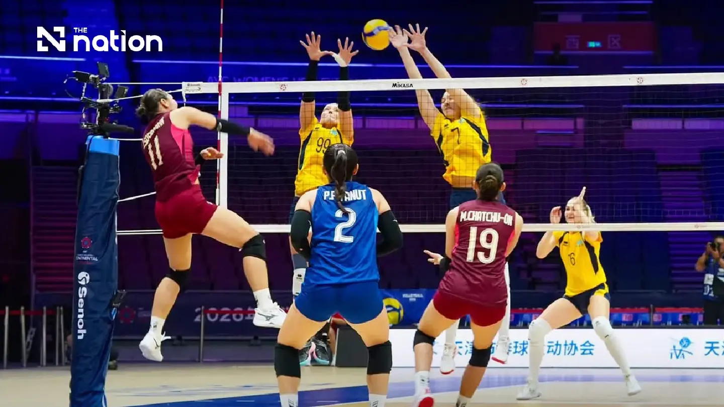 Thailand top Pool B after four-set win over Kazakhstan Thailand top Pool B after four-set win over Kazakhstan
