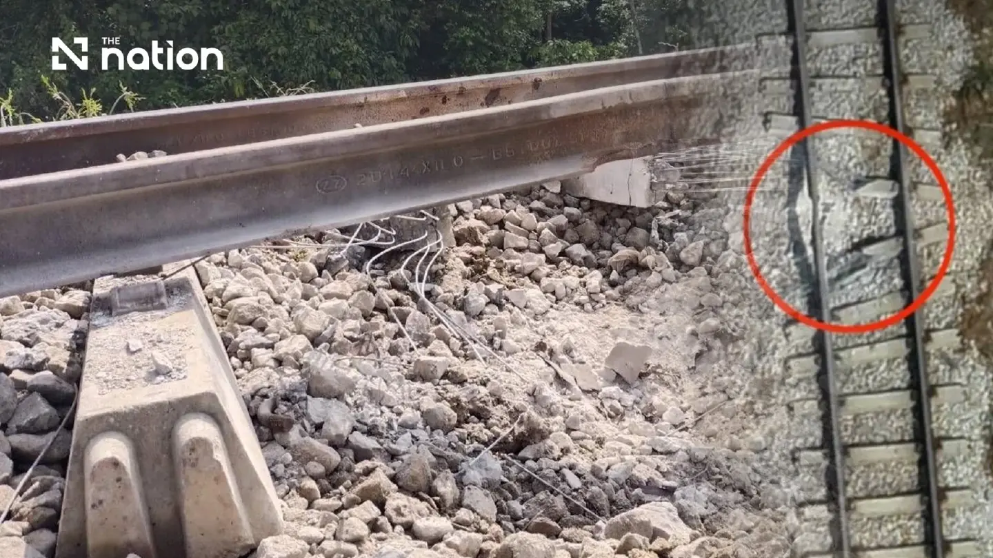 SRT closes Narathiwat rail section after blast damage SRT closes Narathiwat rail section after blast damage