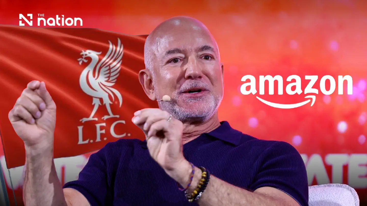 Bezos Joins Consortium Buying 30% Stake in Liverpool FC for £1.35bn Bezos Joins Consortium Buying 30% Stake in Liverpool FC for £1.35bn