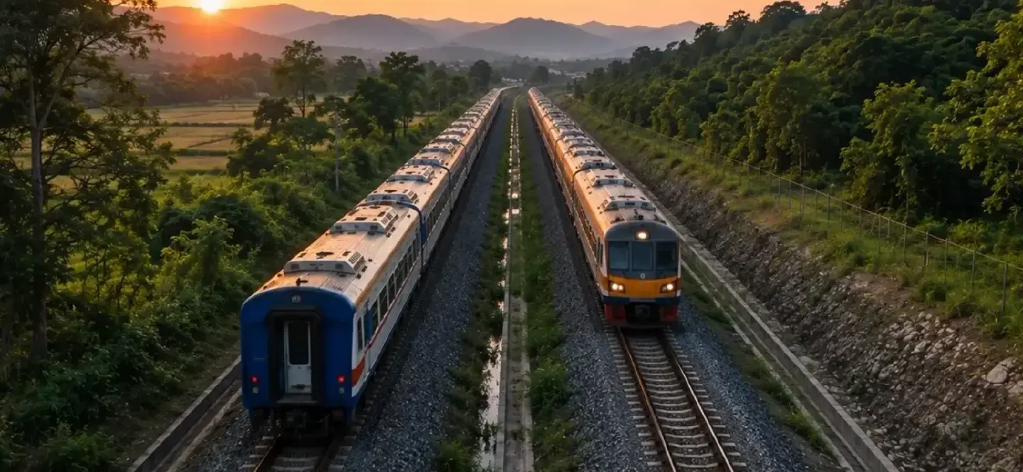 Thailand to push double-track rail to support lower Northeast economy Thailand to push double-track rail to support lower Northeast economy