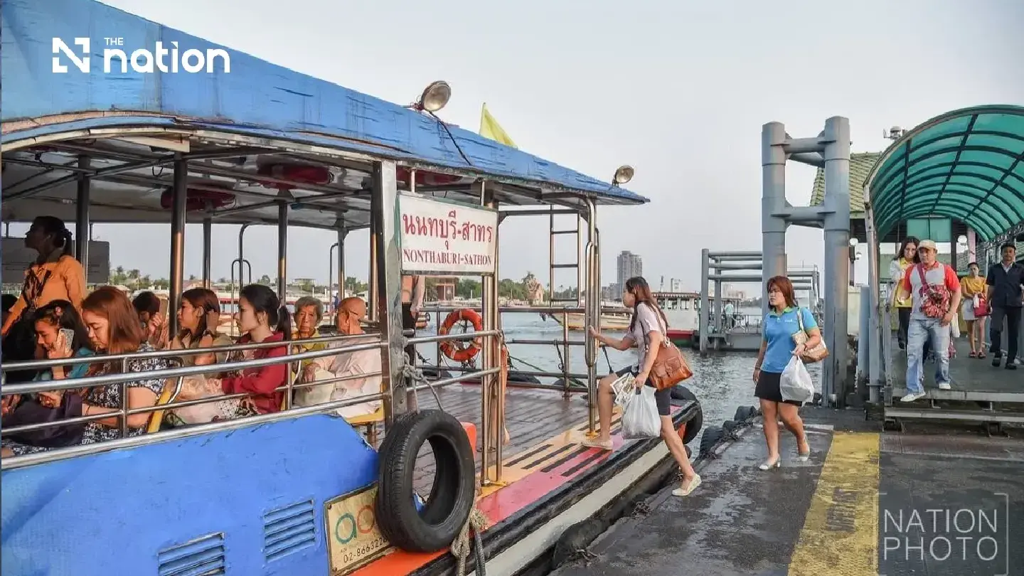 Chao Phraya boat services change for August 20 Royal Barge rehearsal Chao Phraya boat services change for August 20 Royal Barge rehearsal