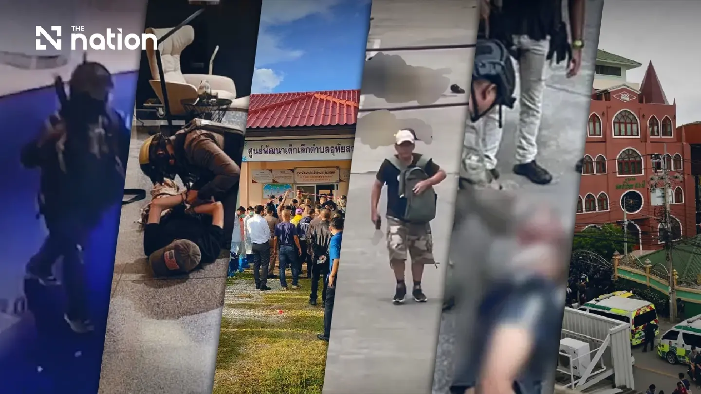 Six major shootings that shook Thailand since 2020 Six major shootings that shook Thailand since 2020