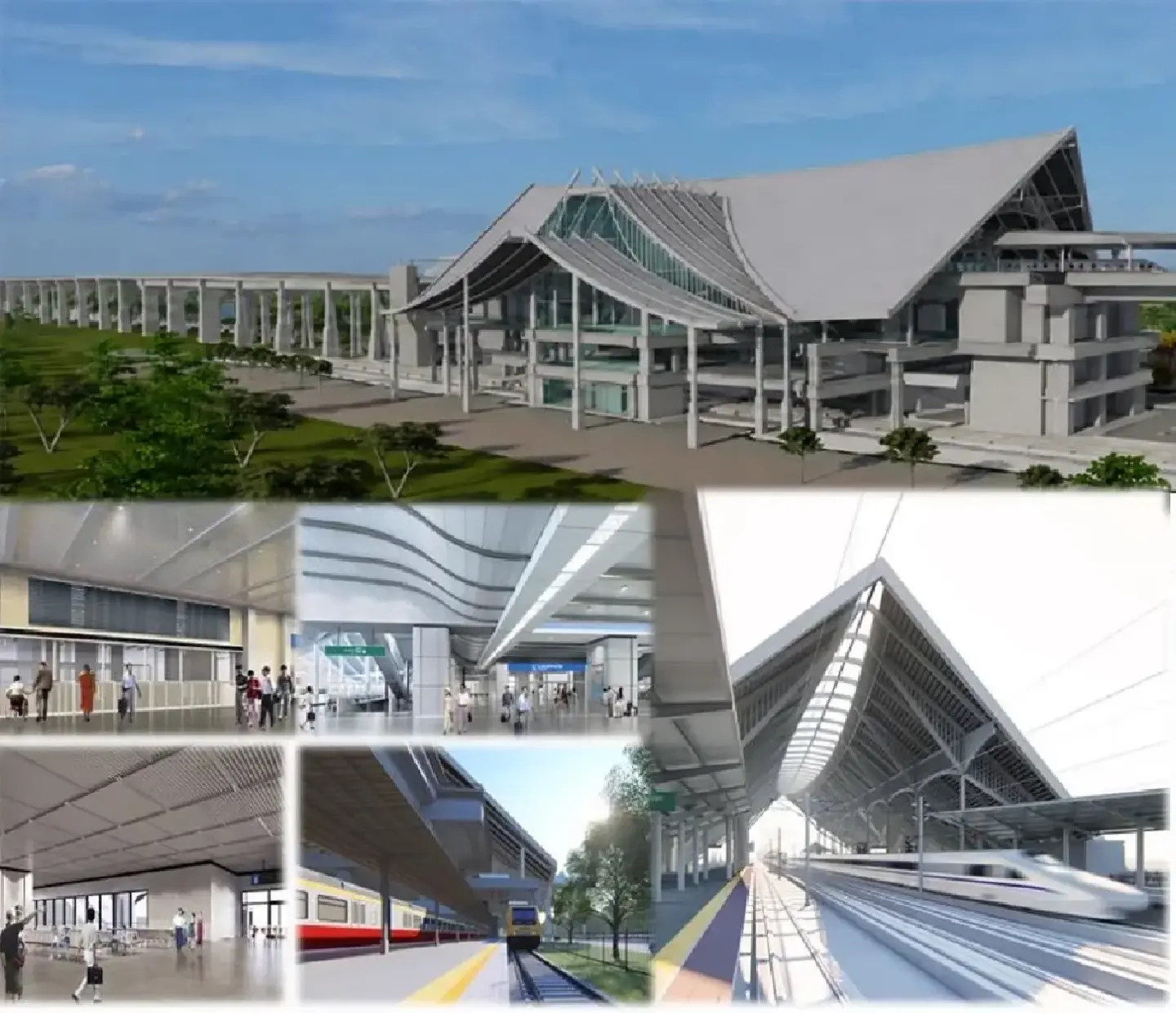 First look at Saraburi high-speed rail station, gateway to the Northeast First look at Saraburi high-speed rail station, gateway to the Northeast