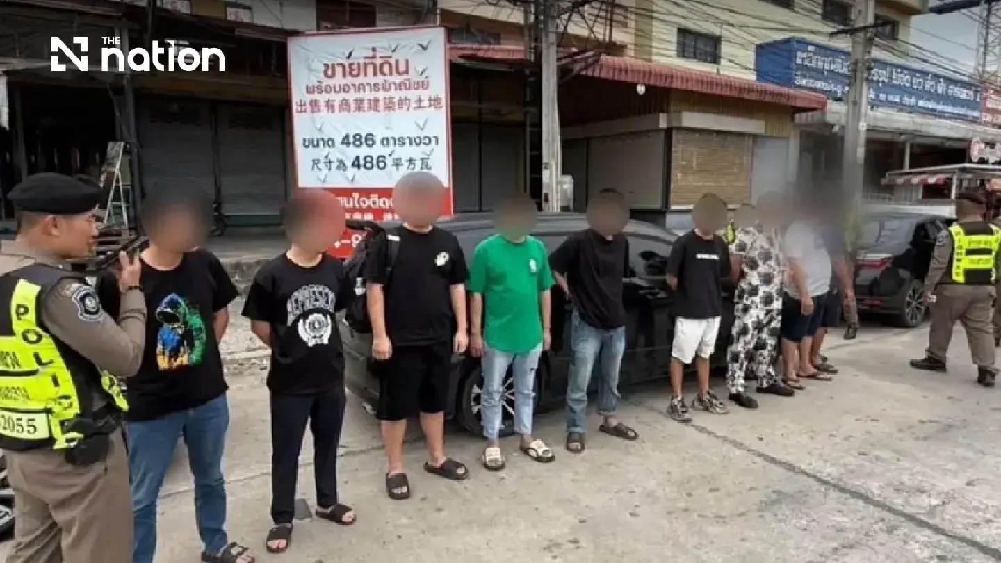 Thai police intercept seven Chinese nationals en route to Myanmar scam compound Thai police intercept seven Chinese nationals en route to Myanmar scam compound