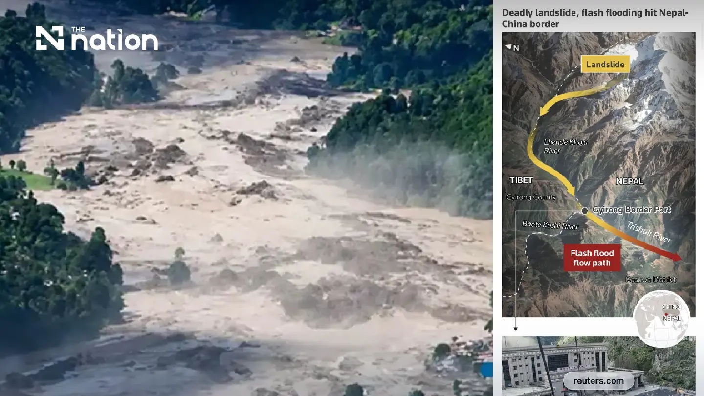 Two unstable lakes raise fresh flood fears in Nepal and China Two unstable lakes raise fresh flood fears in Nepal and China