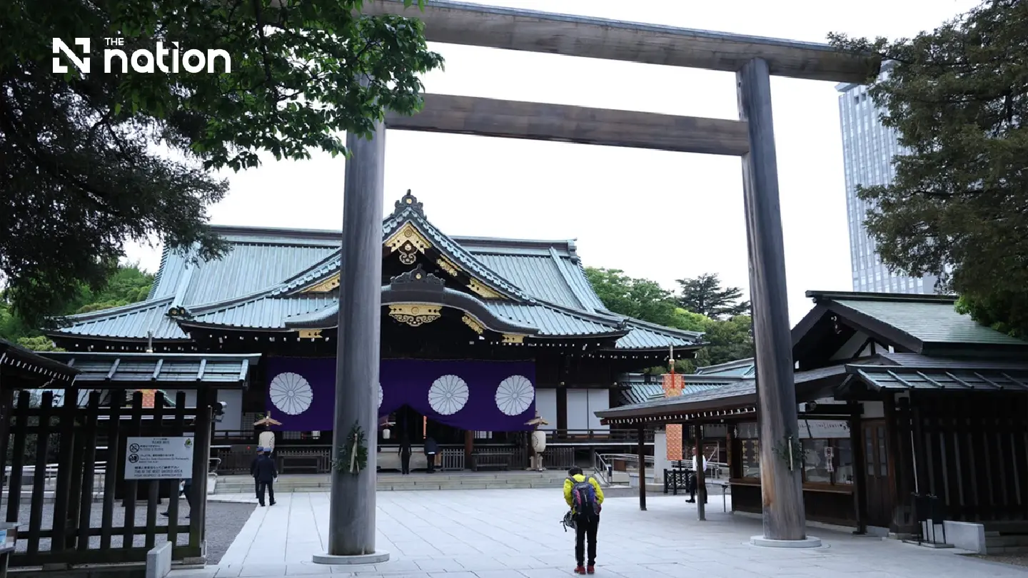 Takaichi honours Yasukuni Shrine from afar on war anniversary Takaichi honours Yasukuni Shrine from afar on war anniversary