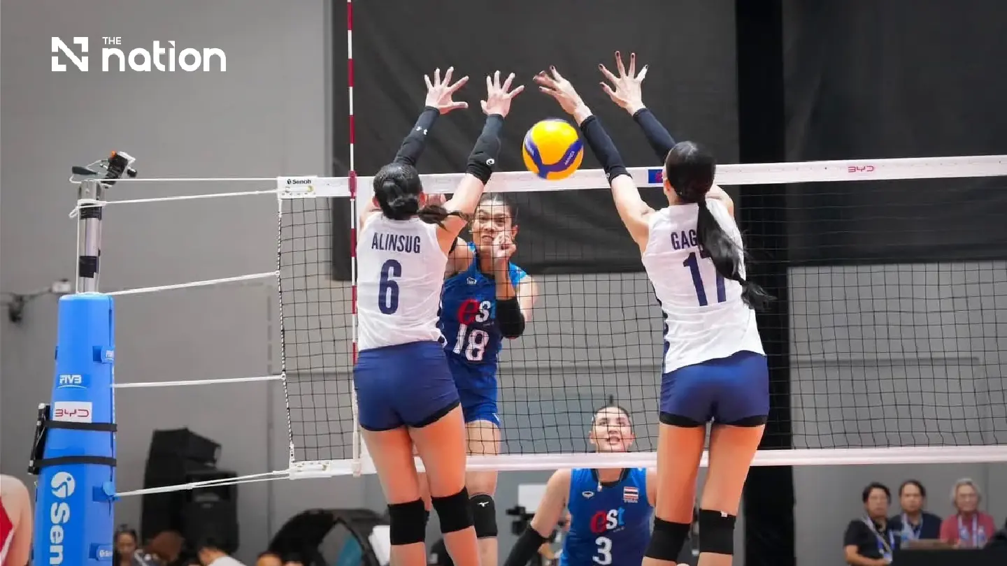 Thailand women sweep the Philippines in SEA V Cup second-leg opener Thailand women sweep the Philippines in SEA V Cup second-leg opener