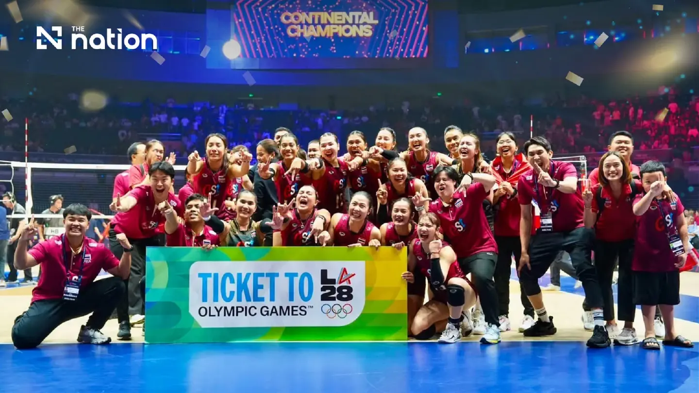 Thailand make Olympic history after five-set win over China Thailand make Olympic history after five-set win over China
