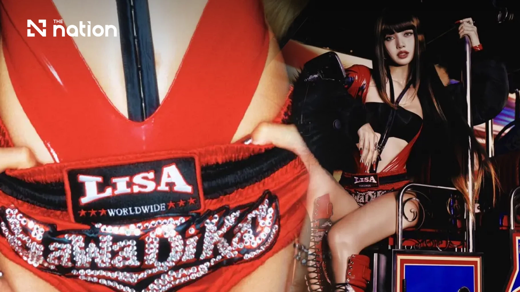 Lisa blends Muay Thai and a tuk-tuk in SaWaDiKa teaser