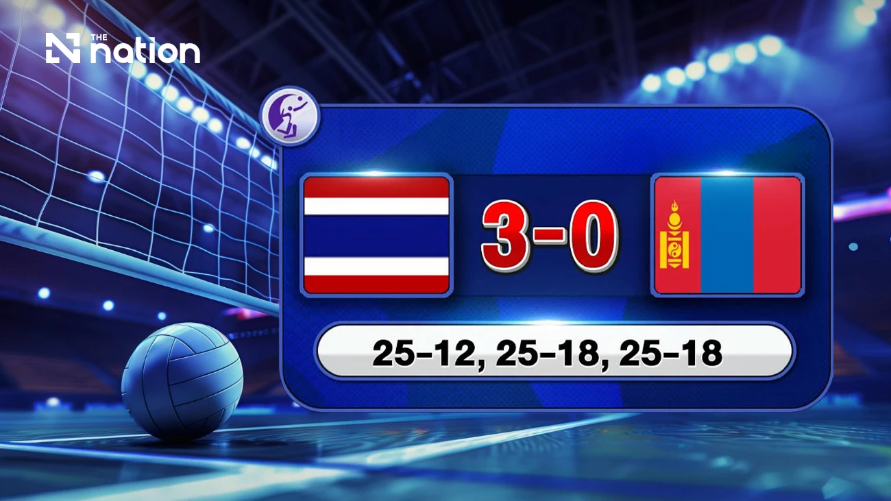 Thailand beat Mongolia 3-0 in Asian Games opener on Sept 16