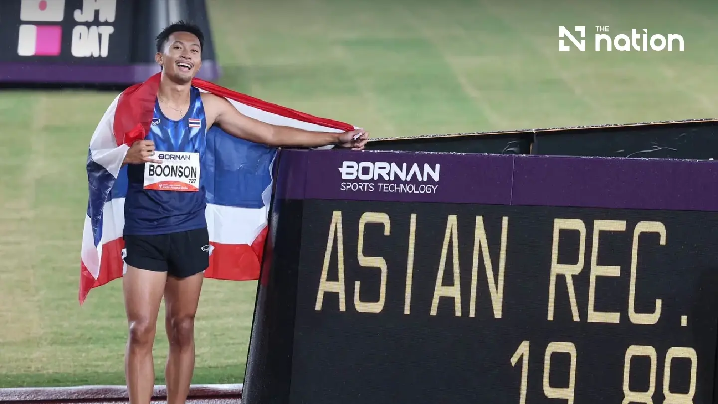 Thai sprinter Puripol wins Asian Games 200m gold in record 19.88s Thai sprinter Puripol wins Asian Games 200m gold in record 19.88s