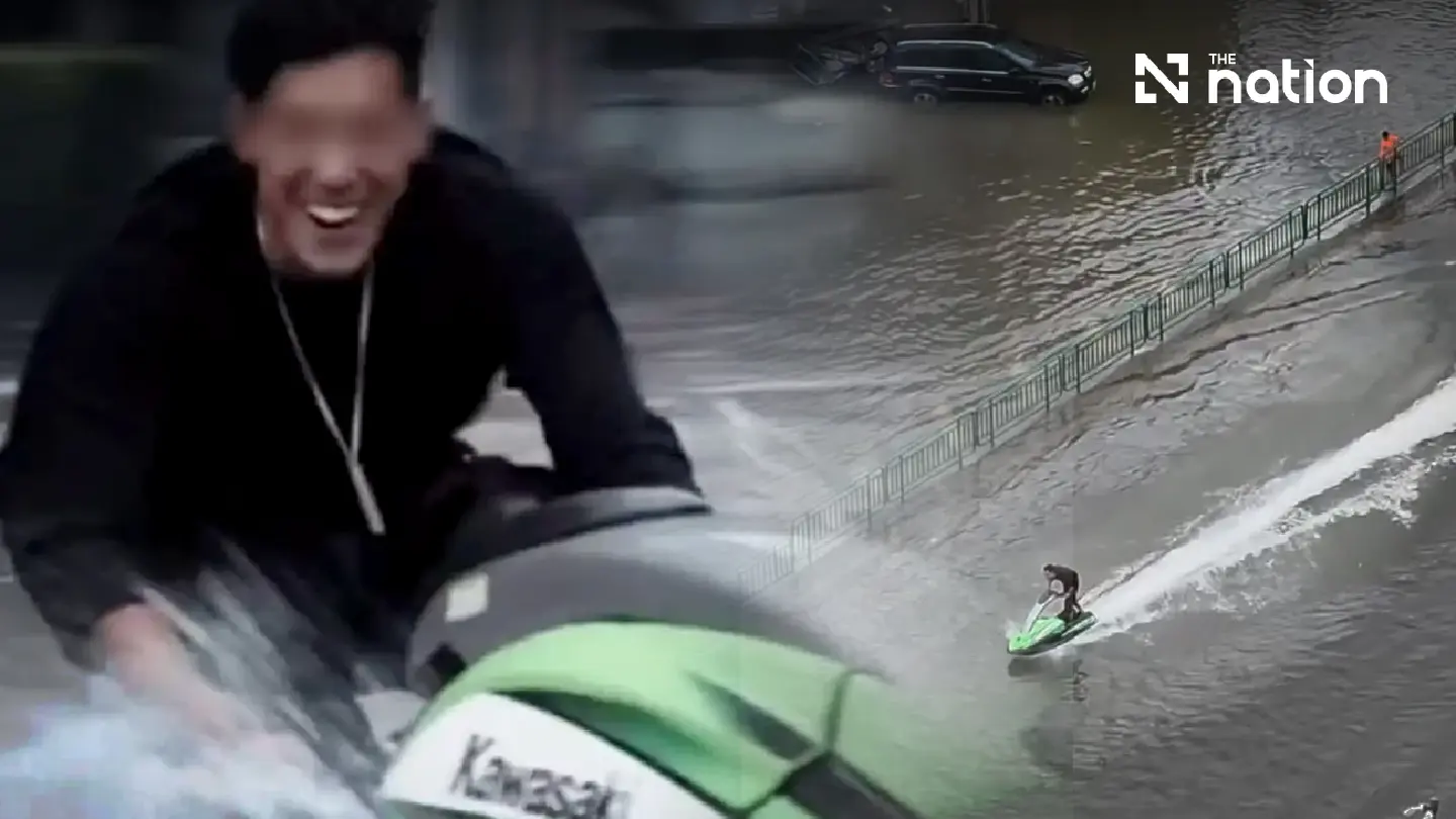 Bangkok flood jet ski rider faces court on September 28