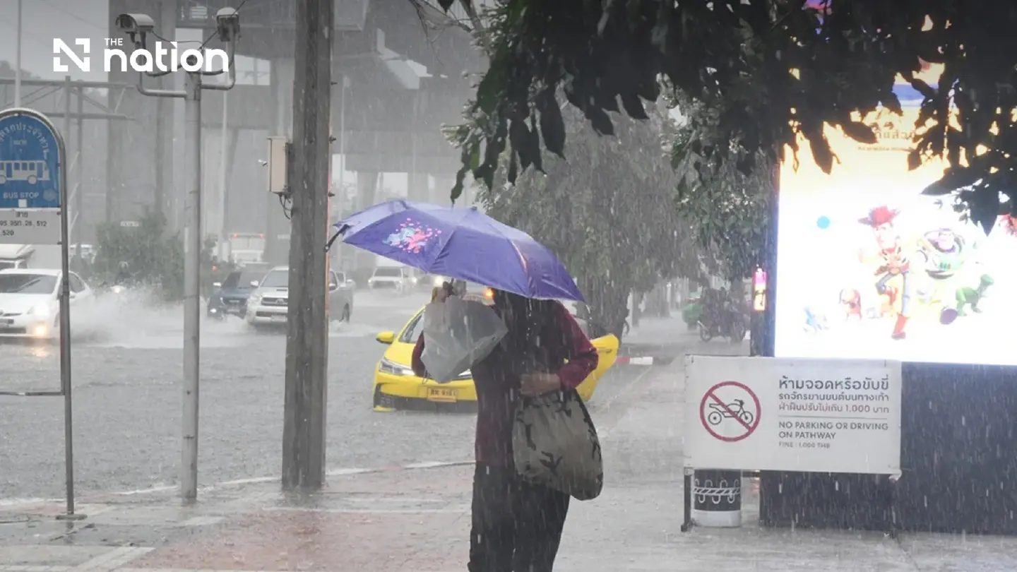 Monsoon trough shift brings heavy rain and flood risk to Thailand Monsoon trough shift brings heavy rain and flood risk to Thailand