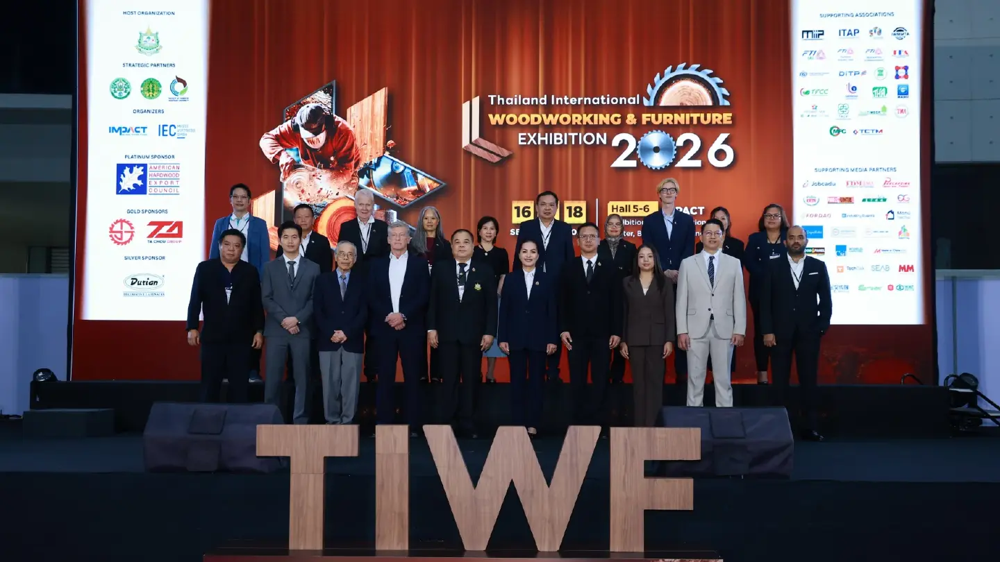 TIWF 2026 Drives Thailand's Woodworking Tech and ASEAN Growth TIWF 2026 Drives Thailand's Woodworking Tech and ASEAN Growth