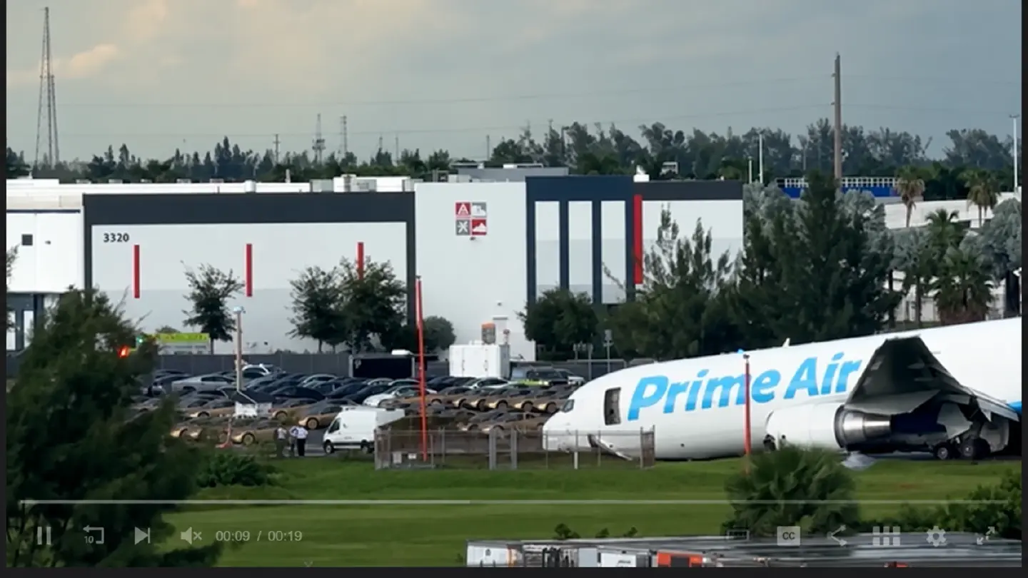 Amazon cargo plane crash in Miami kills at least five Amazon cargo plane crash in Miami kills at least five