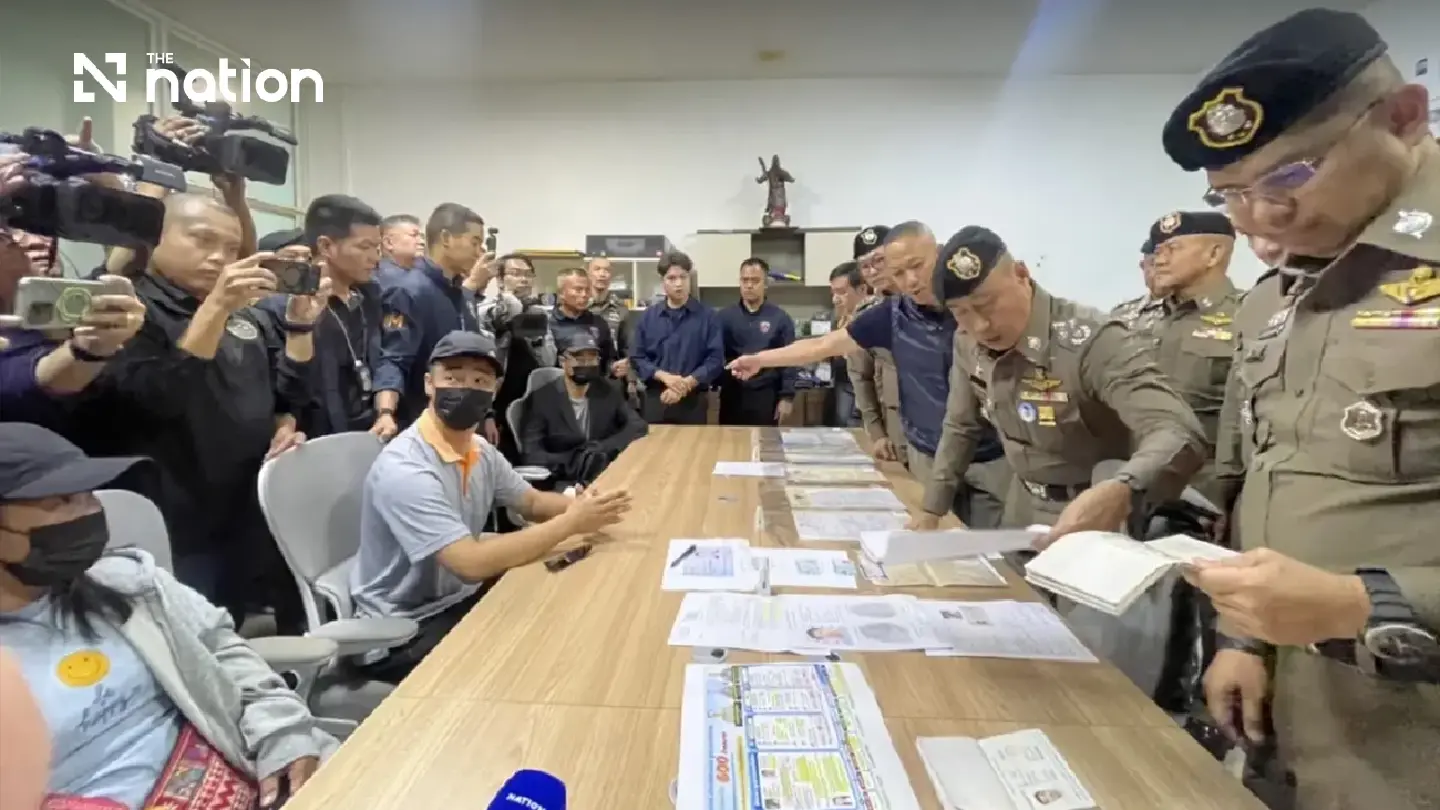 Thai police arrest Chinese fugitive at tyre firm worth over 600m baht on Sept 16 Thai police arrest Chinese fugitive at tyre firm worth over 600m baht on Sept 16
