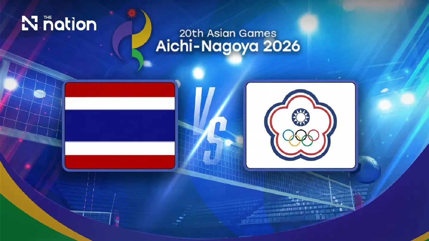 Thailand take on Chinese Taipei at 5pm in Asian Games Thailand take on Chinese Taipei at 5pm in Asian Games
