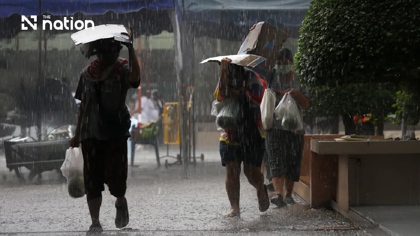 TMD forecasts widespread rain in 45 provinces and Bangkok