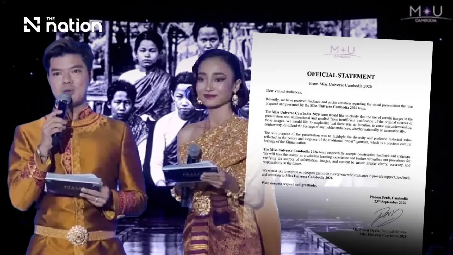 Miss Universe Cambodia responds over Thai historical photo use Miss Universe Cambodia responds over Thai historical photo use