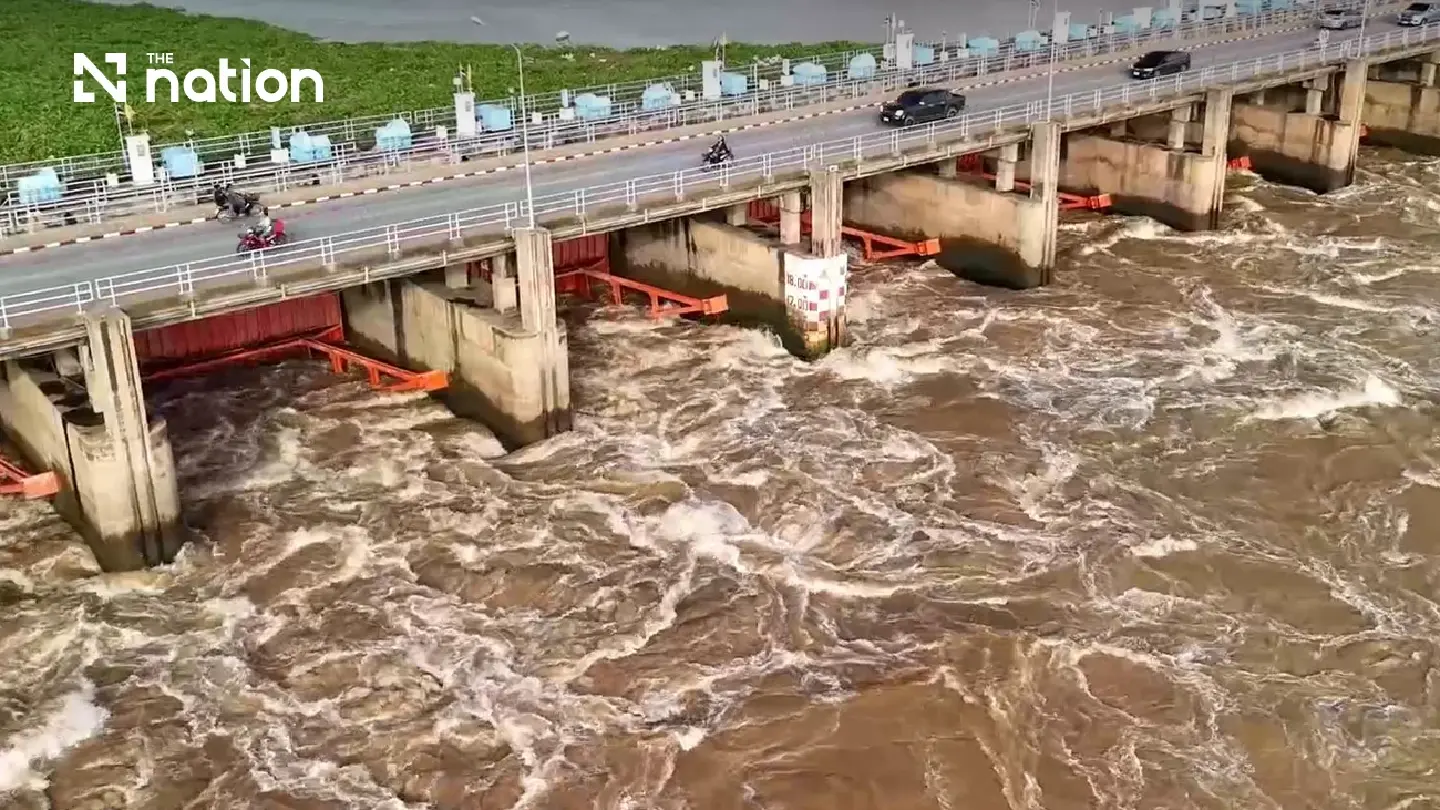ONWR updates flood-risk provinces as Chao Phraya discharge rises ONWR updates flood-risk provinces as Chao Phraya discharge rises