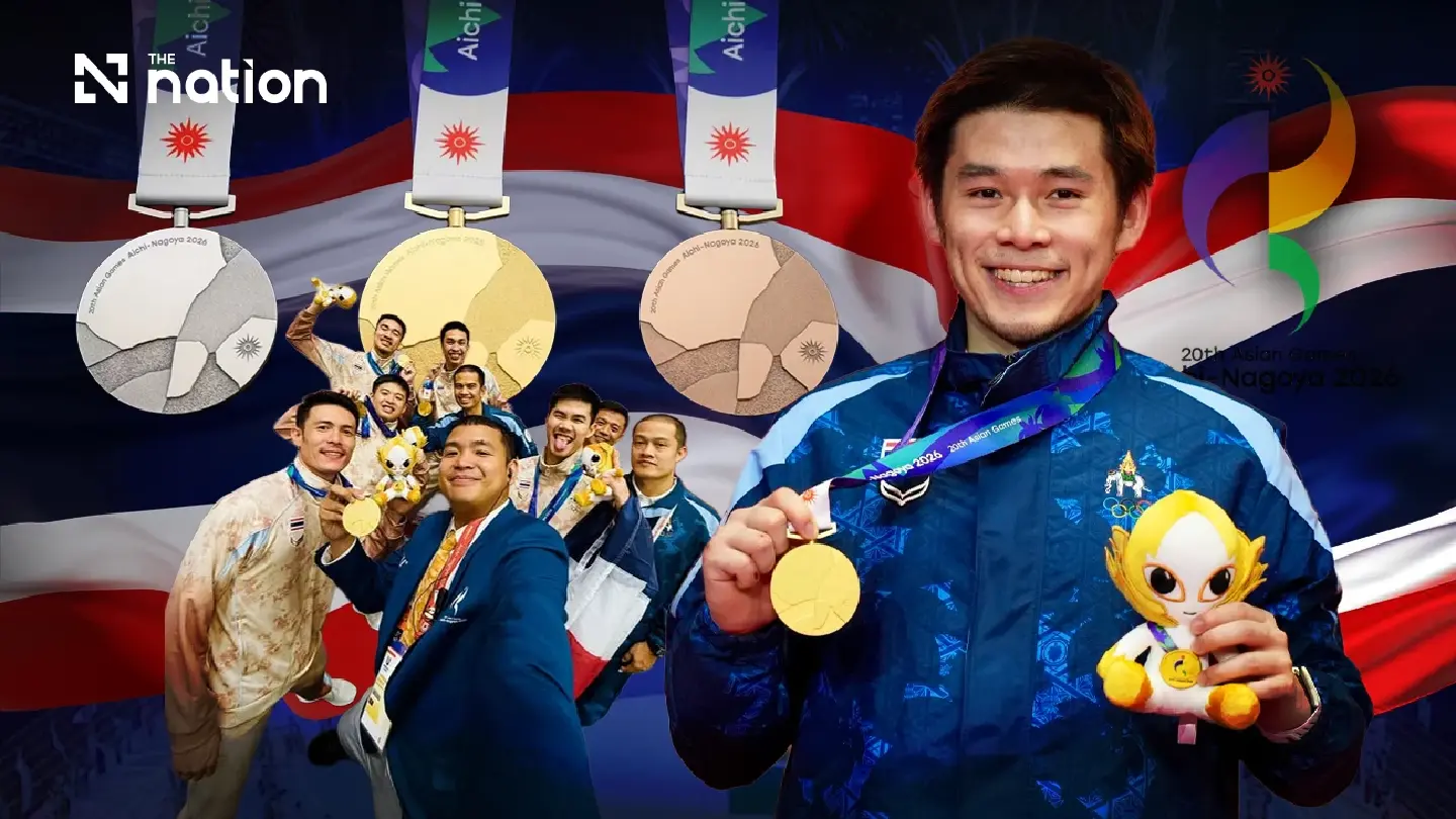 Thailand wins 3 golds and a silver at Asian Games 2026 to rise to fifth on September 29 Thailand wins 3 golds and a silver at Asian Games 2026 to rise to fifth on September 29