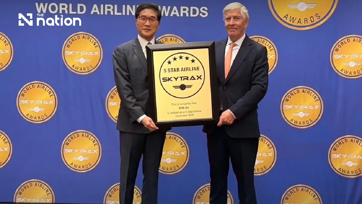 EVA Air Wins Three No. 1 Honors at 2026 SKYTRAX World Airline Awards, Earns 5-Star Airline Certification for 11th Consecutive Year