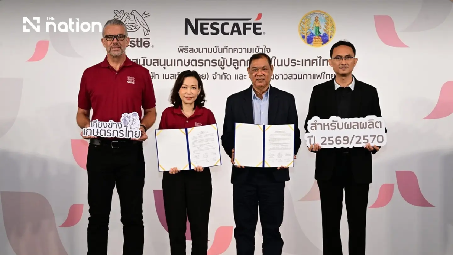 Nestlé Continues to Source Coffee Beans from Thai Farmers
