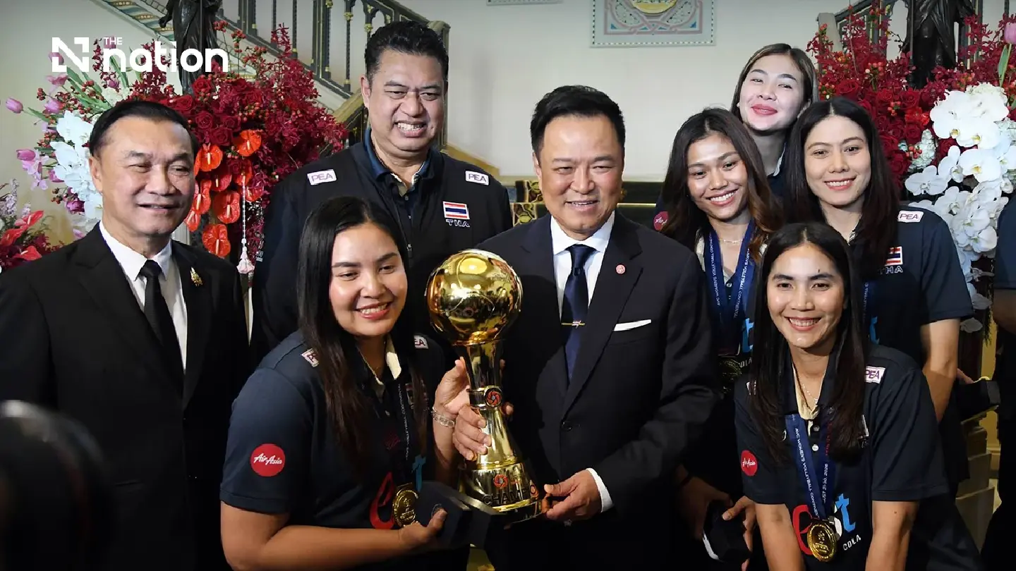 Thai volleyball team honoured after Olympic qualification triumph Thai volleyball team honoured after Olympic qualification triumph