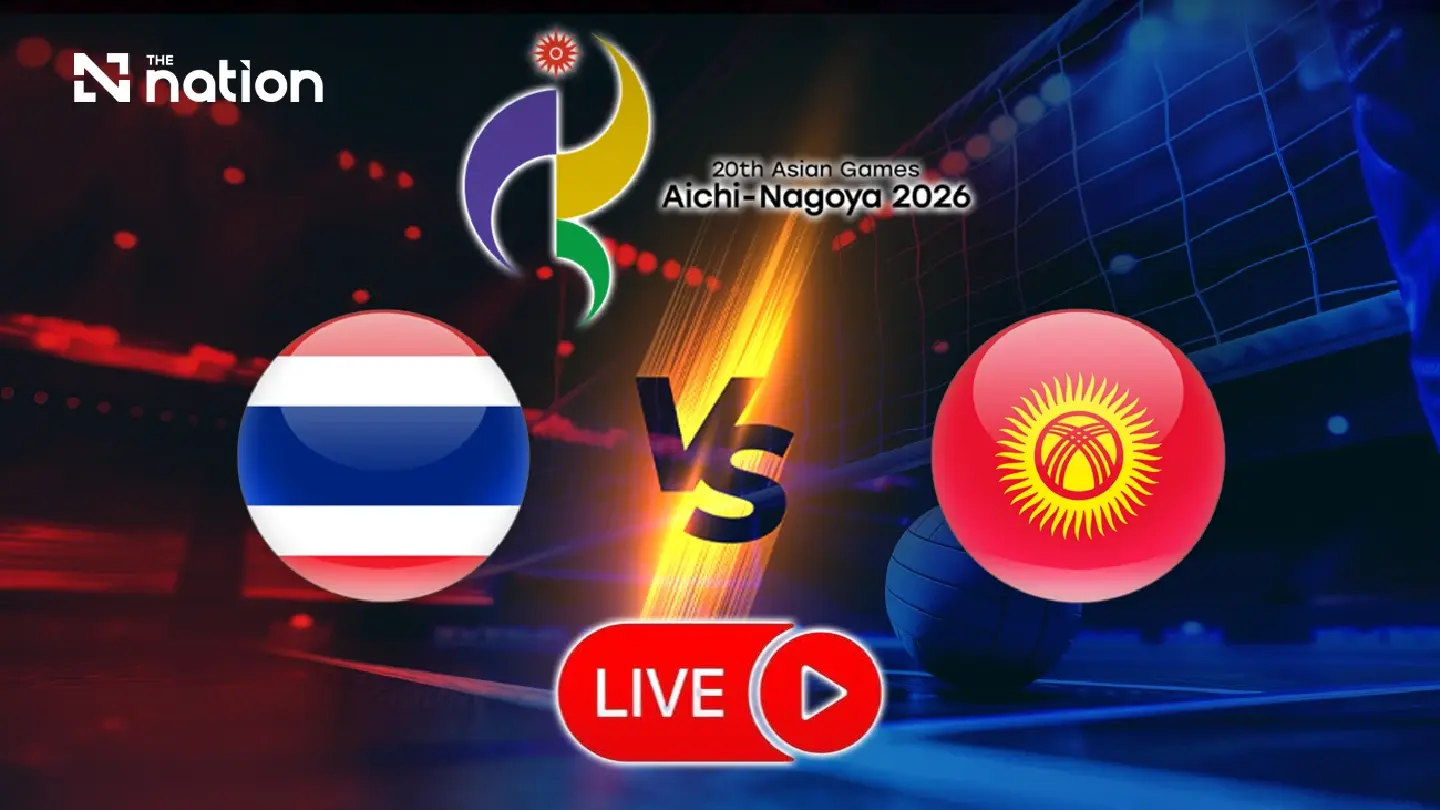 Thailand face Kyrgyzstan at 5pm in Asian Games volleyball Thailand face Kyrgyzstan at 5pm in Asian Games volleyball