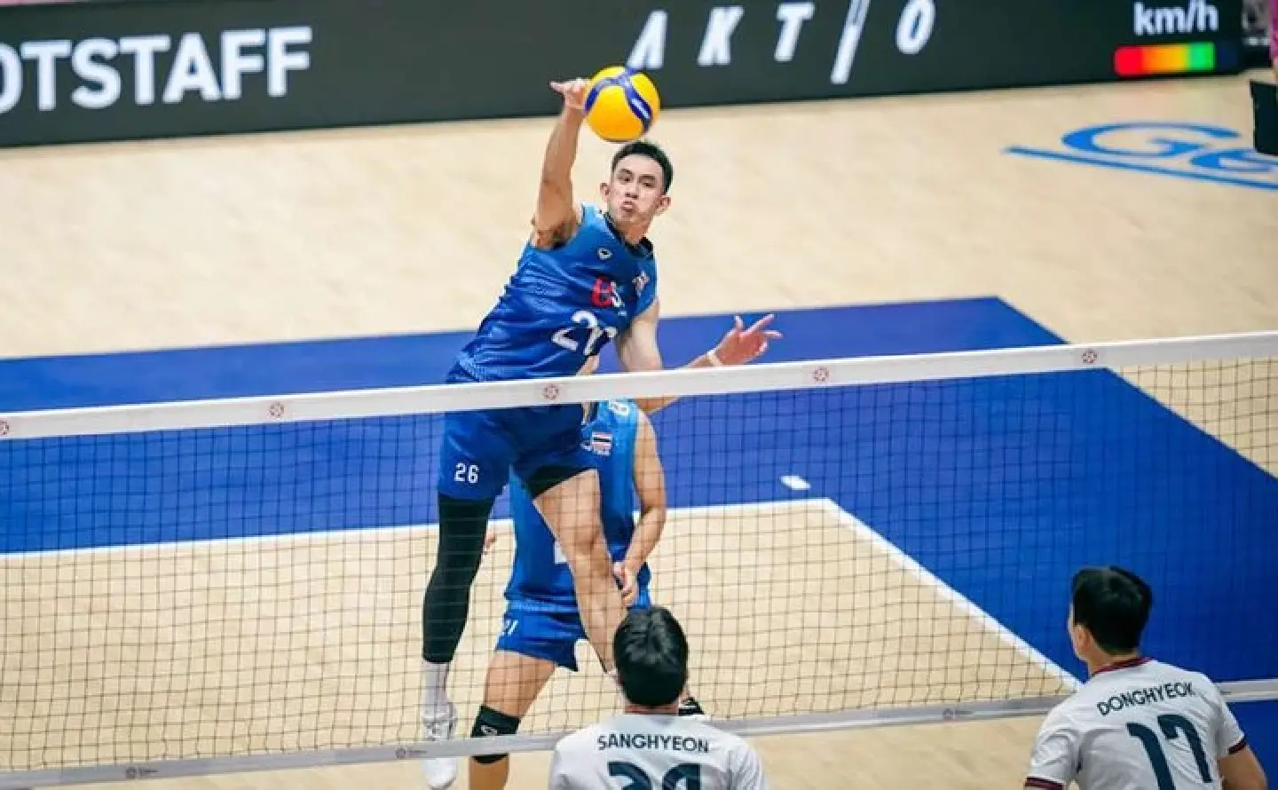 Thailand edge South Korea to reach Asian volleyball quarter-finals Thailand edge South Korea to reach Asian volleyball quarter-finals