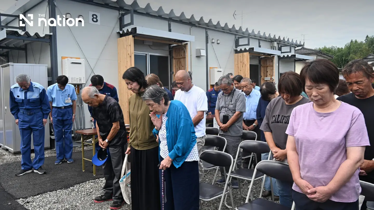 Kumamoto quake victims begin moving into temporary housing Kumamoto quake victims begin moving into temporary housing