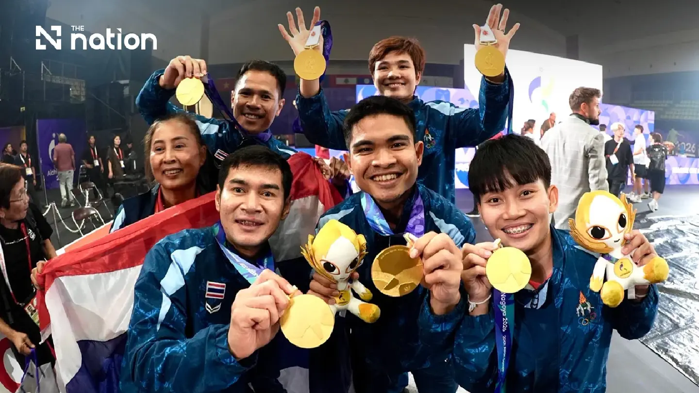 Thailand rise to fifth with 3 Asian Games golds on September 20 Thailand rise to fifth with 3 Asian Games golds on September 20
