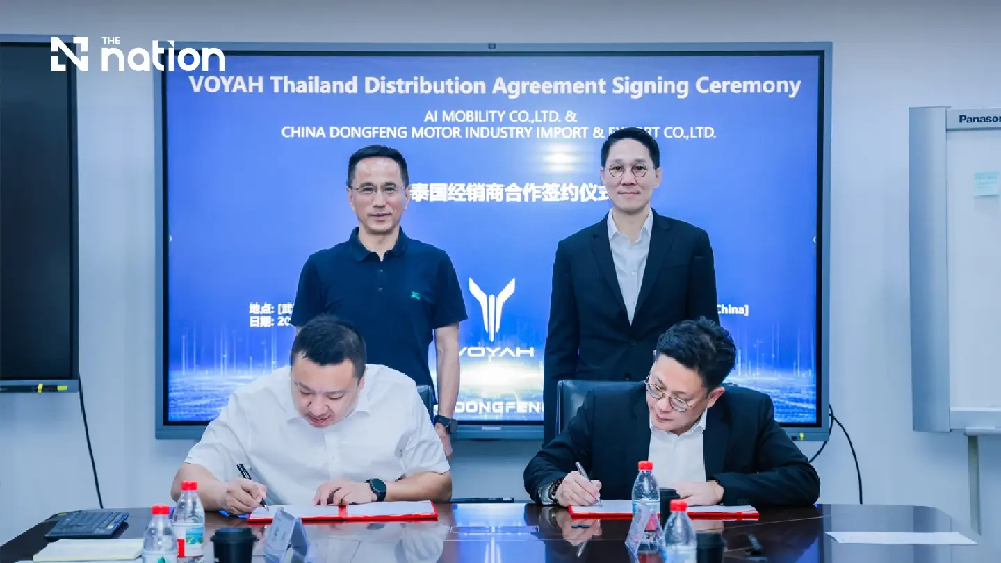 AAS Group Signs Sole Distributor Agreement with Dongfeng to Bring VOYAH to Thailand