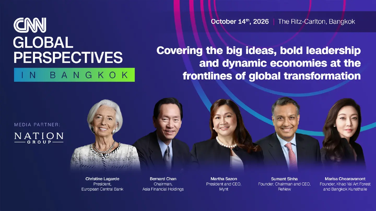 Nation Group named media partner for CNN’s Global Perspectives: In Bangkok Nation Group named media partner for CNN’s Global Perspectives: In Bangkok
