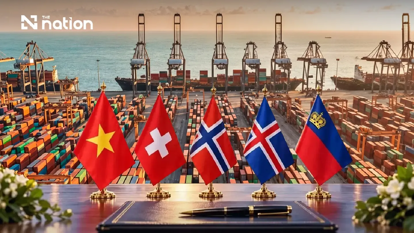 Vietnam signs free trade pact with four EFTA states Oct 18 Vietnam signs free trade pact with four EFTA states Oct 18