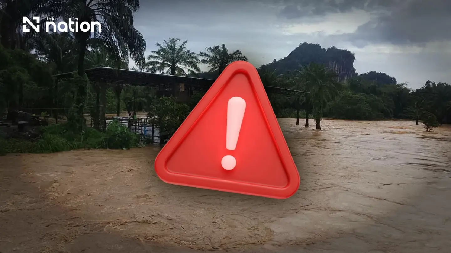DDPM issues Cell Broadcast flood alerts for Nakhon Si Thammarat, Krabi DDPM issues Cell Broadcast flood alerts for Nakhon Si Thammarat, Krabi