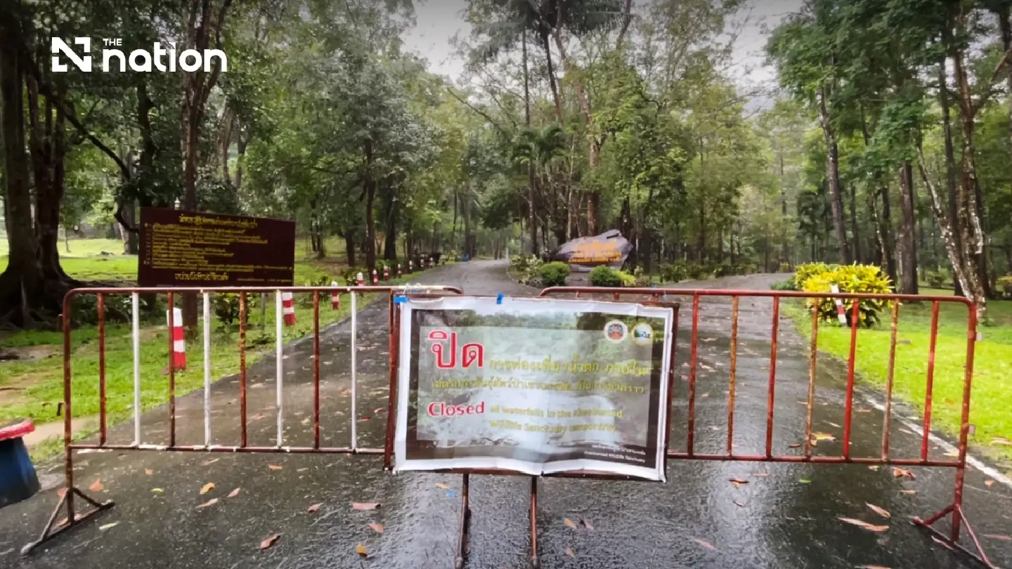 Khao Banthat closes five nature trails over monsoon flood risk Khao Banthat closes five nature trails over monsoon flood risk