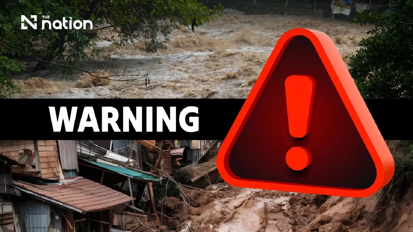 Government warns 15 provinces of flash floods on October 11–13 Government warns 15 provinces of flash floods on October 11–13