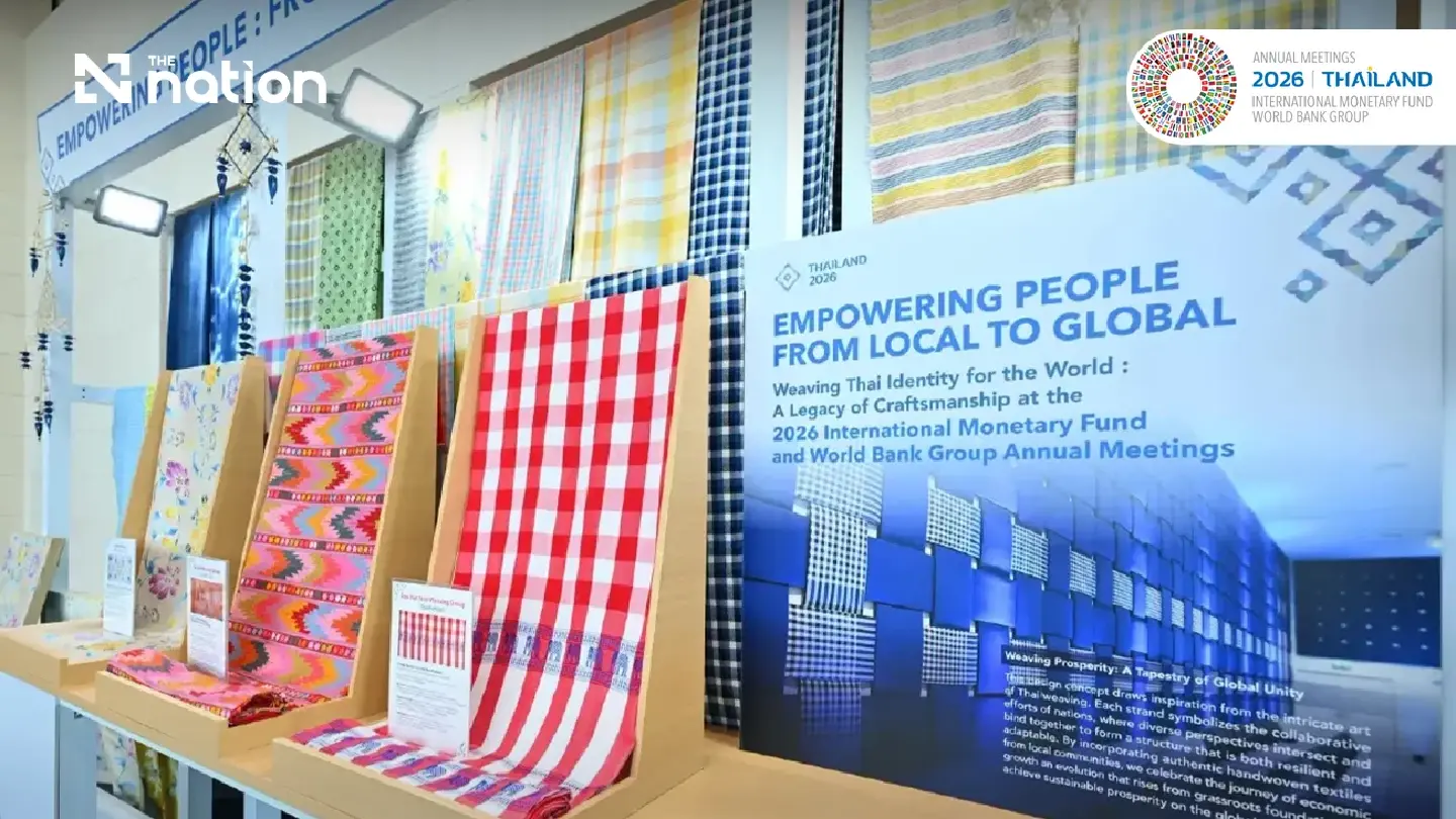 Batik from Pattani joins 37-design showcase at IMF–World Bank meetings on October 12–18 Batik from Pattani joins 37-design showcase at IMF–World Bank meetings on October 12–18