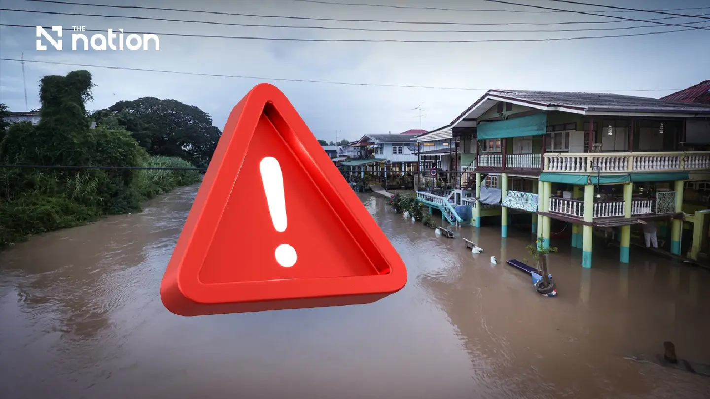 ONWR warns six provinces of 20–60cm Chao Phraya rise in September 30 alert