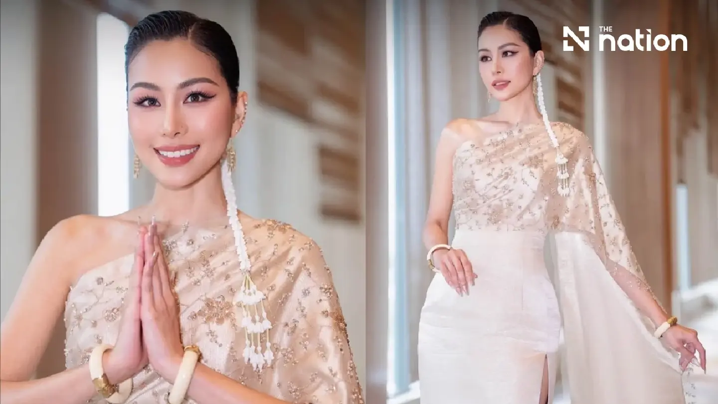 Thailand presents buffalo racing costume at Miss Grand International Thailand presents buffalo racing costume at Miss Grand International