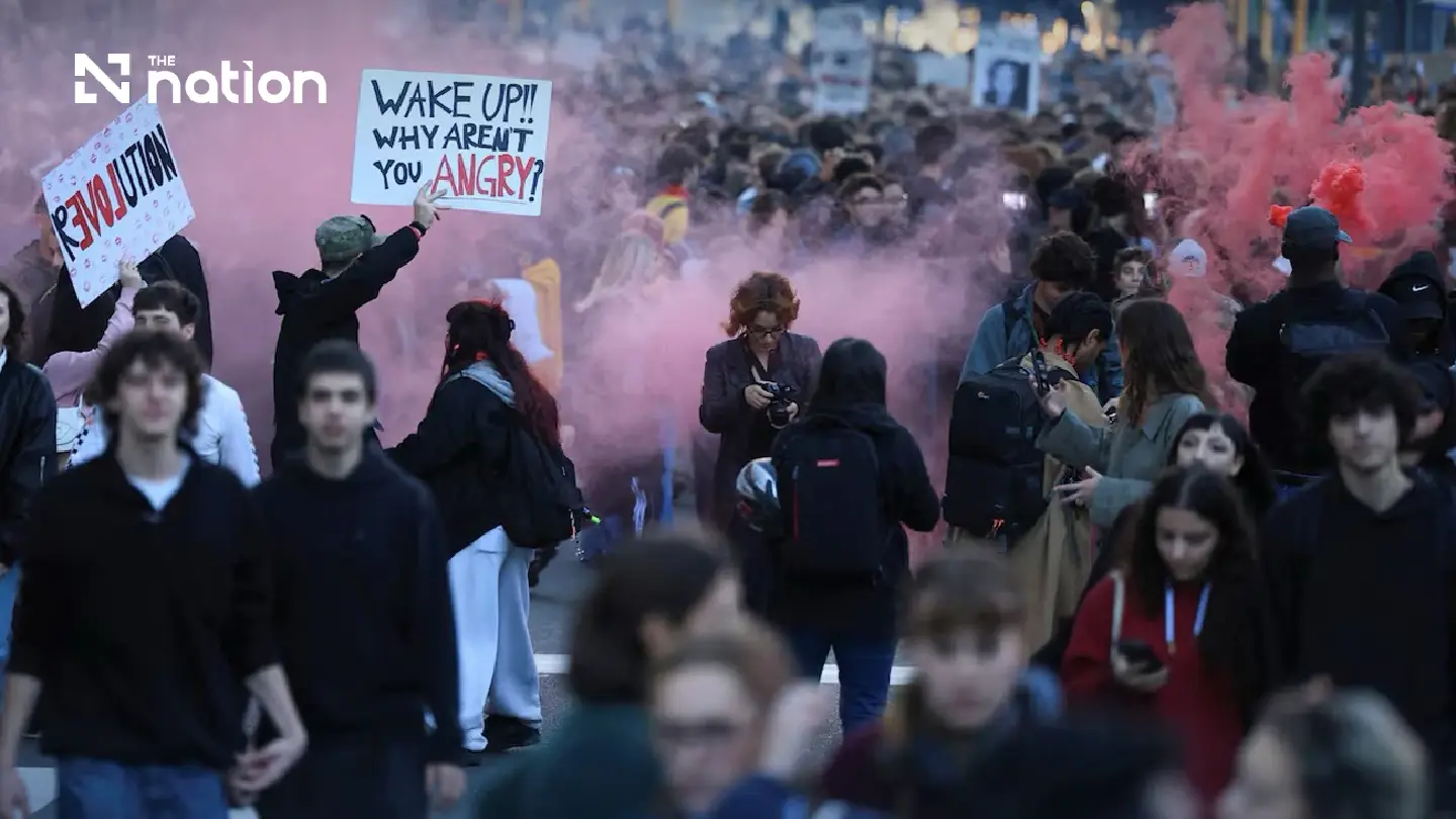 Clashes reported at protests over war and rising living costs in Italy Clashes reported at protests over war and rising living costs in Italy