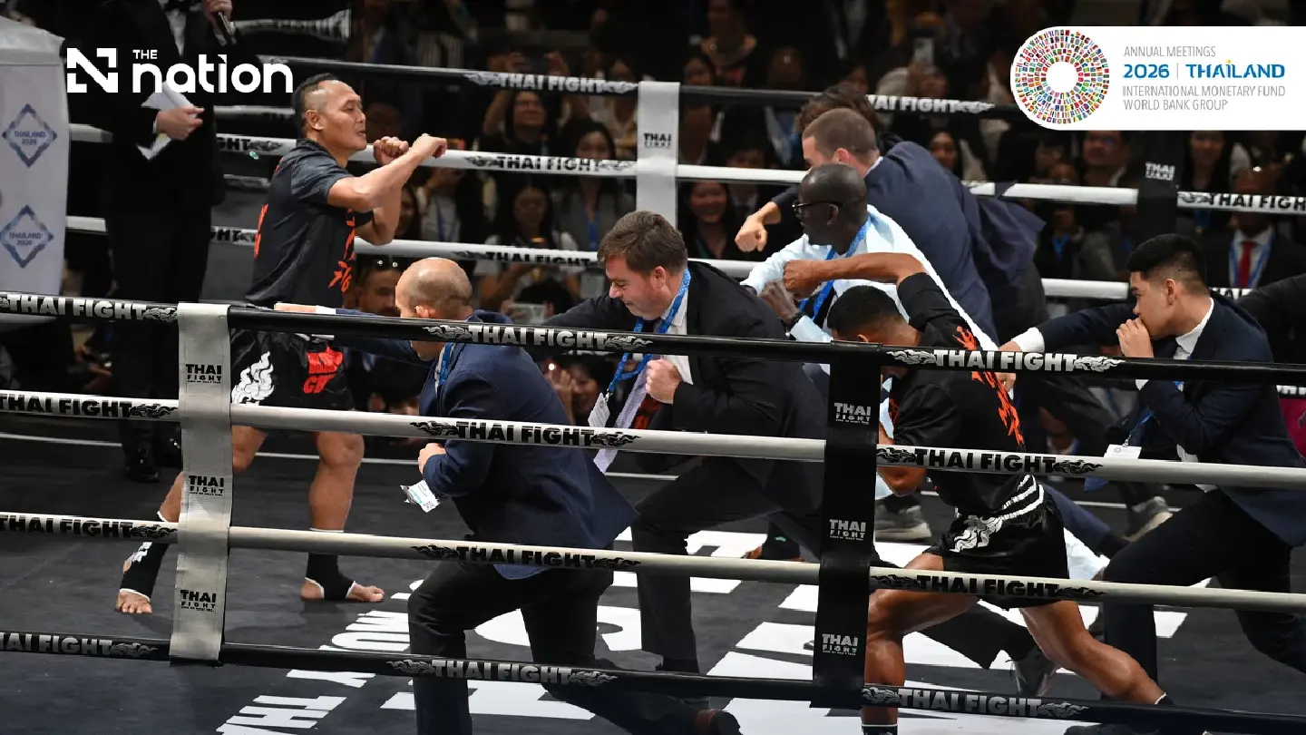 Ekniti showcases Muay Thai at IMF–World Bank meetings in Bangkok on October 15 Ekniti showcases Muay Thai at IMF–World Bank meetings in Bangkok on October 15