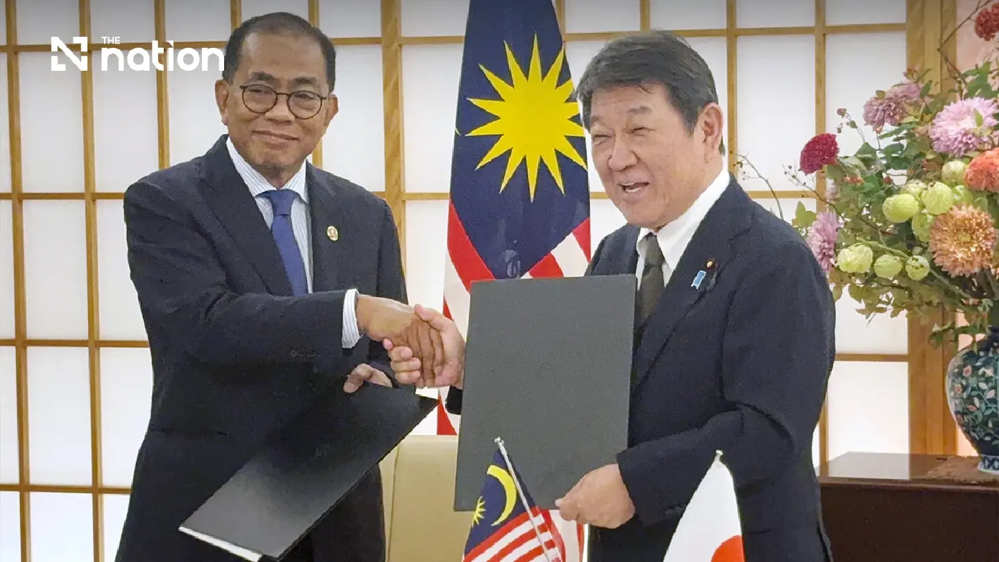 Japan signs counter-drone aid agreement for Malaysian navy Japan signs counter-drone aid agreement for Malaysian navy