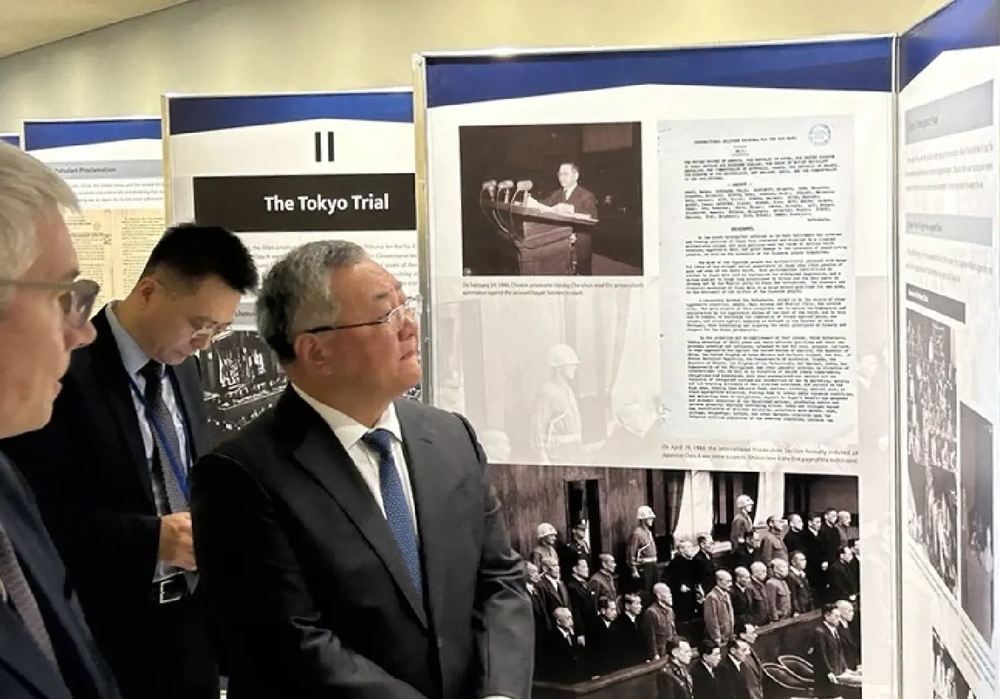 China criticises Japan at UN exhibition on Tokyo Trial anniversary China criticises Japan at UN exhibition on Tokyo Trial anniversary