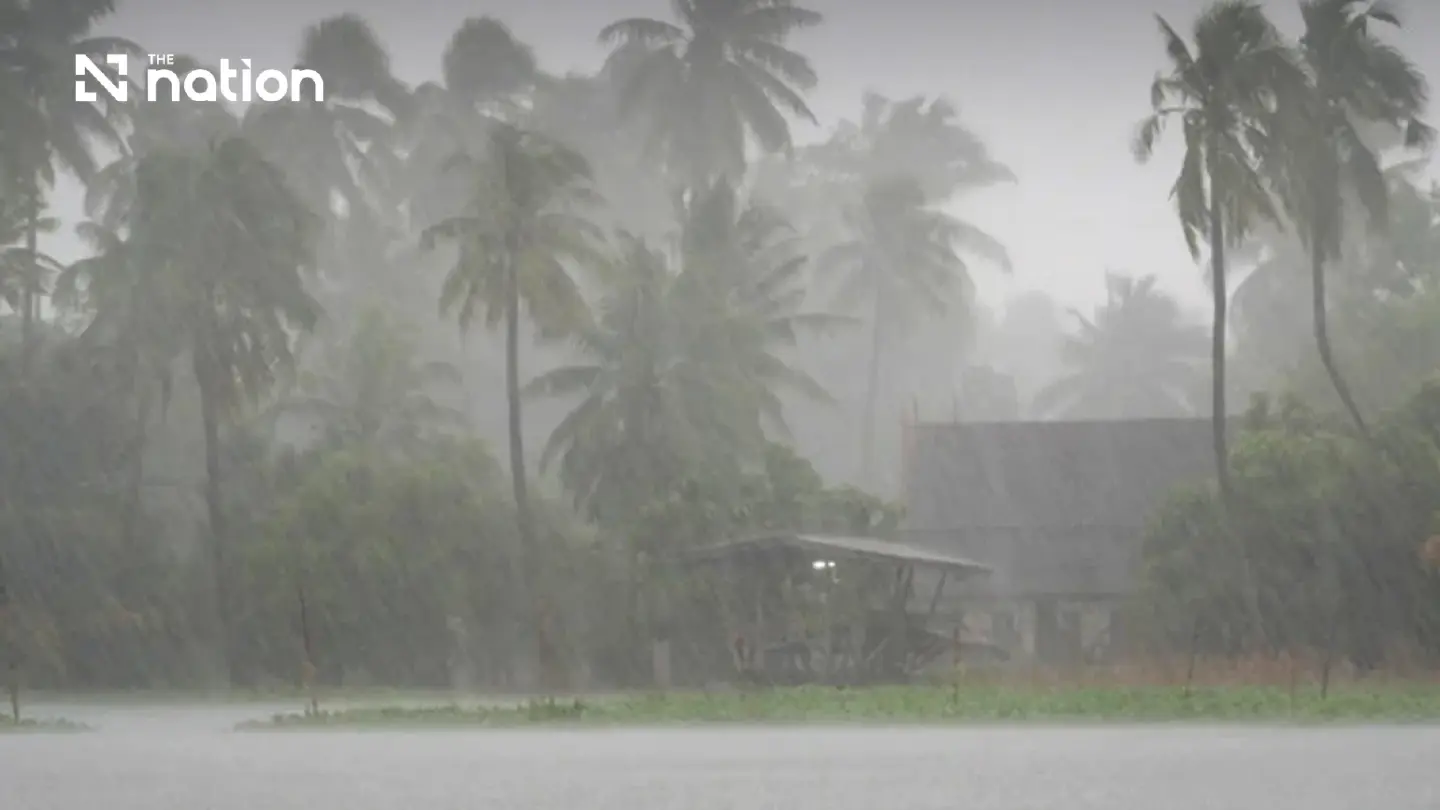 TMD warns of eight days of heavy rain, flood and landslide risks TMD warns of eight days of heavy rain, flood and landslide risks