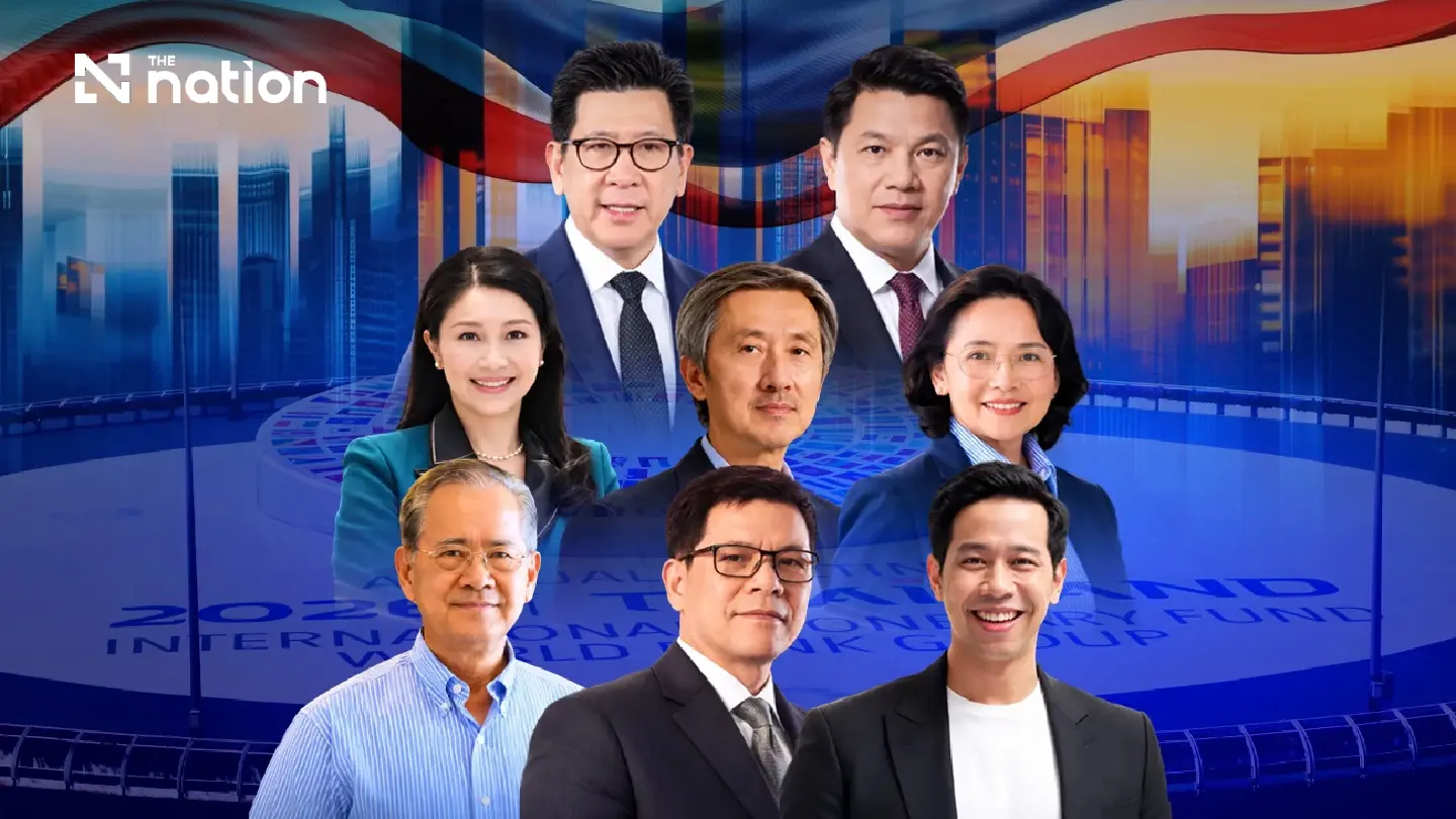 8 Thai speakers join IMF–World Bank forums on October 12–15 8 Thai speakers join IMF–World Bank forums on October 12–15